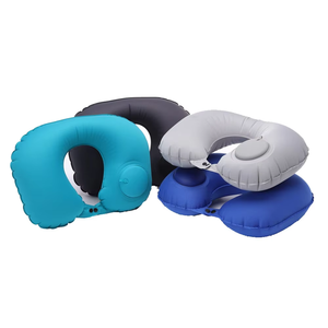 Almohada de Viaje Inflable en Forma de U, Ergonómica, Impermeable, de Secado Rápido, Ajustable, con Soporte para el Cuello, en Oferta - Product Image 2