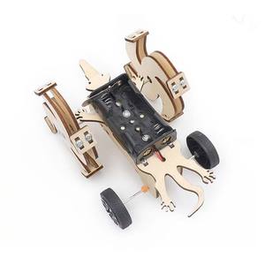 Lanzador de bolas robótico, brazo <span class=keywords><strong>tirador</strong></span>, Kit de construcción eléctrico, juguete de Ciencia de vástago DIY para niños - Product Image 5