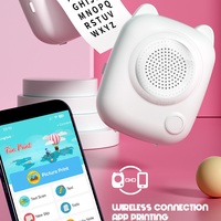 Mini-imprimante thermique portable sans encre, sans fil, pour photos, autocollants, étiquettes, compatible avec les téléphones mobiles, pour enfants, AI OEM/ODM