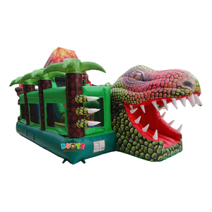Château <span class=keywords><strong>gonflable</strong></span> commercial KUOYE Dinosaure, combo <span class=keywords><strong>de</strong></span> <span class=keywords><strong>jeux</strong></span> gonflables <span class=keywords><strong>Jurassic</strong></span> avec toboggan pour enfants - Product Image 1