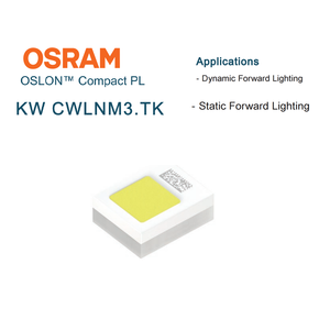세라믹 패키지 고출력 화이트 KW CWLNM3.TK AMS- <span class=keywords><strong>3V</strong></span> 5W 오슬론 칩 다이오드 112lm/W 120도 시야각 정적 동적 - Product Image 4