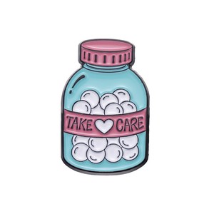Diseño de Botella de Medicina, Insignia de Pecho, Pastilla, Botella Creativa, Insignia de Metal, Broche Personalizado, Bolsa para Ropa, Accesorios Médicos - Product Image 6