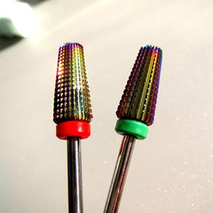 Muestra Gratuita de Brocas Electrónicas para Uñas 5 en 1, Broca Recta y de Corte Cruzado, Broca de Carburo de Tungsteno para Fresado de Gel - Product Image 4