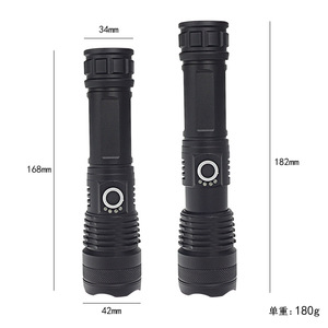 P50 Zoom Flashlight Aluminum Alloy <b>LED</b> Rechargeable Outdoor Cycling Emergency <b>Light</b> - Product Image 4