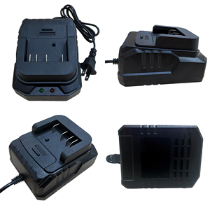 Compatible avec le chargeur rapide de batterie Li-Ion BOSCH 18V-21V 2A Sortie CC OVF pour outils électriques Adaptateur mural en matériau ABS - Product Image 5