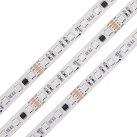 Bande LED SMD 5050 RGB 12V pour contrôleur, éclairage intérieur, rétroéclairage, lumière LED colorée, éclairage intelligent flexible, bande LED intelligente