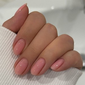 Uñas Postizas Cortas Cuadradas de Color Sólido Clásico con Logotipo Personalizado, 24 Piezas, Uñas Acrílicas Reutilizables al por Mayor - Product Image 5