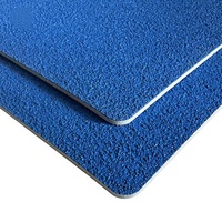 Revêtement acrylique PVC pour terrain de pickleball portable 44x20 pieds, revêtement de sol enroulable antidérapant
