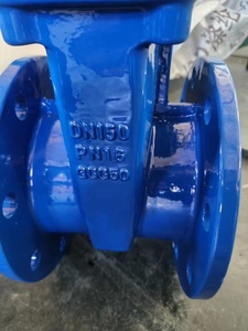 วาล์วประตูเหล็กดัดเหนียว GGG50 มาตรฐาน DIN3352 แบบก้านยก F4 ขนาด DN150 PN16 - Product Image 5