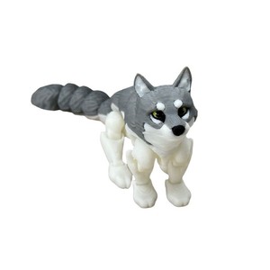 Figuras de lobo Husky con impresión 3D y articulaciones móviles, adornos de escritorio, artesanías, venta al por mayor, modelo 12+, novedad transfronteriza - Product Image 5