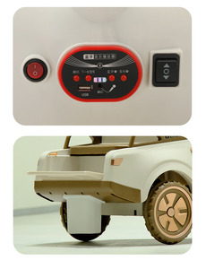 Triciclo Eléctrico de Juguete para Niños de 2 a 6 Años, Control Remoto, Recargable, 3 Ruedas, Plegable, 2 Asientos, Plástico - Product Image 6