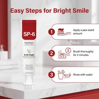 Fabricants de dentifrice Bell en Chine, vente en gros, personnalisation de dentifrice blanchissant probiotique SP-4/SP-6/SP-8/SP-10/SP-12