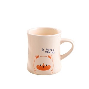 Taza de Cerámica Creativa con Diseño de Dinosaurio, Gatito o Animal, Color Beige, <span class=keywords><strong>para</strong></span> Oficina, Café, Leche, <span class=keywords><strong>Desayuno</strong></span>, Simple, Resistente a Altas Temperaturas - Product Image 5