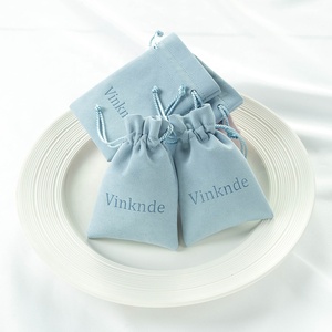 Custom Printed Microfiber <b>Envelope</b> Drawstring Jewelry Pouch and Packaging <b>Gift</b> Bag - Product Image 5