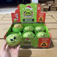 Nouveau jouet sensoriel anti-stress en forme de monstre vert de Noël, à remontée lente, en boîte, cadeau pour les 14 ans et plus