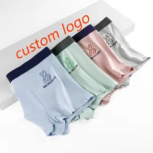 Hot Sale Niedriger Preis Mode druck Herren Slips Boxer 3D Baumwolle Herren Unterwäsche Lieferant Custom Big Cock Herren Boxer