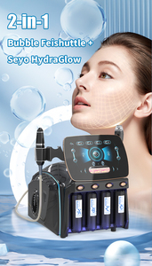 Máquina Facial Acuática Pequeña: Dispositivo de Limpieza Profunda con Oxígeno, Burbujas, Dermoabrasión y Detector de Piel - Product Image 5