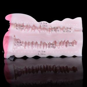 Masturbateur en silicone rose en forme de fesses de <span class=keywords><strong>cochon</strong></span>, simulation de vagin, insertion, massage de la prostate, jouet de masturbation masculin, produit sexuel pour adultes, vente en gros - Product Image 3