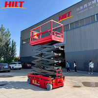 Plateforme élévatrice à ciseaux électriques de haute qualité Ali, hauteur de 4 m à 20 m, pour les besoins de levage dans la construction, l'agriculture et l'atelier