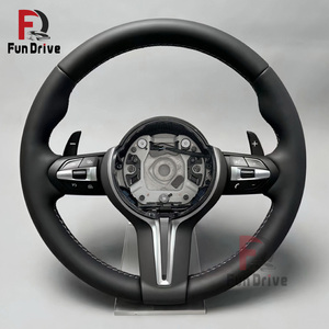 Volante in Pelle per <span class=keywords><strong>BMW</strong></span> Serie F <span class=keywords><strong>M</strong></span> Sport <span class=keywords><strong>F20</strong></span> F21 F22 F44 F30 340i F31 F34 335i F32 F33 F36 F10 535i 550i F11 F07 F06 F13 - Product Image 4