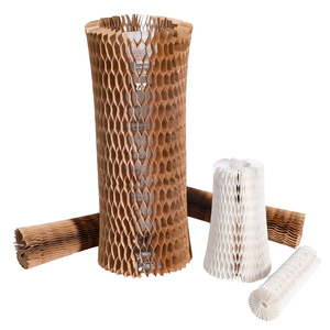 Tổ ong giấy rượu vang chai bảo vệ tay áo siêu đàn hồi Nâu Thủy Tinh bảo vệ <span class=keywords><strong>Net</strong></span> Bìa bảo vệ đệm vật liệu - Product Image 4