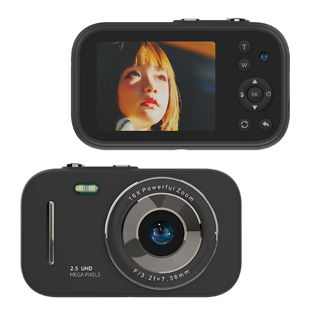 48MP Digital Camera with 1080P Video 2.8inch  Screen  Portable Vlogging for Kids Boys and Girls CMOS Sensor
