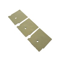 Tissu en silicone conducteur d'isolation thermique pour alimentation LED, 300 m de long, module de tube d'alimentation MOS, ignifuge, haute température