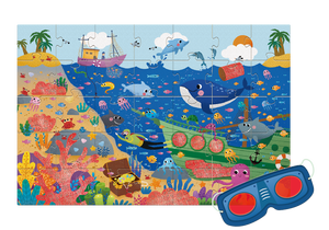 MD3007/3008/3096/3097 Mideer <span class=keywords><strong>Puzzle</strong></span> per lo Sviluppo dell'Intelligenza e della Creatività dei Bambini, <span class=keywords><strong>Puzzle</strong></span> Segreto Foresta Oceano - Product Image 4