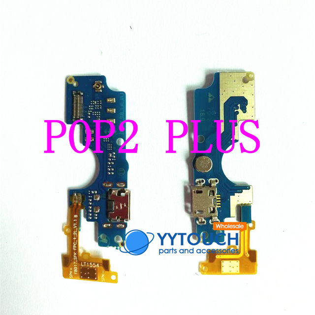 For Tecno Pop2 Plus USB Dock Connector Charger Charging Port Flex Cable