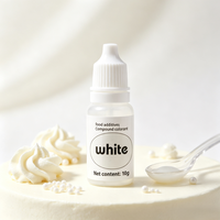 Colorant alimentaire liquide de qualité alimentaire 10g, haute saturation, colorant comestible idéal pour les cupcakes, les macarons, la fabrication de bonbons et la création d'art culinaire