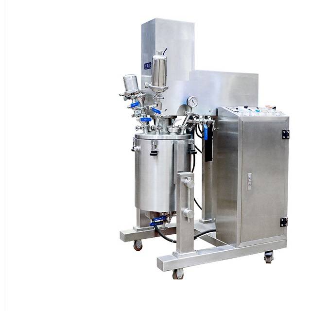 50л лабораторный косметический крем Вакуумный эмульгирующий гомогенизатор машина фармацевтический крем миксер