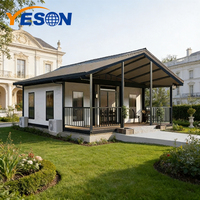 Casa Modular Prefabricada de Acero, Expandible, de Lujo, de 20 pies, Casa Contenedor Plegable Prefabricada de 40 pies