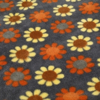 Rouleau de tissu occultant en suède tricoté à motif floral polynésien personnalisé, écologique, en gros, fabriqué en Chine