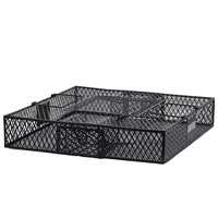 Piège à rongeurs en métal solide de capture vivante piège à cage d'écureuil de rat de souris sans cruauté efficace pour la lutte antiparasitaire des animaux pour l'intérieur et l'extérieur