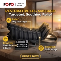 Bottes de massage des jambes à compression d'air, pressothérapie, drainage lymphatique, machine à 4 chambres avec contrôle de la minuterie et connexion électrique
