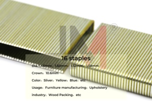 Usine chinoise N Staples 16 GA pour cadres photo - Product Image 3