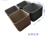 Boîte de rangement de bureau à domicile, ensemble tricoté, grande capacité, plateau de bureau, boîte de rangement pour collations, table basse, boîte de séparation, résistant à l'abrasion, filles, garçons