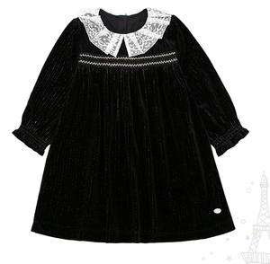 Autunno nuovo arrivo bambine abiti a righe bambino bambino bambino bambino volant camicetta 30 anni all'ingrosso fabbrica di abbigliamento per bambini - Product Image 6