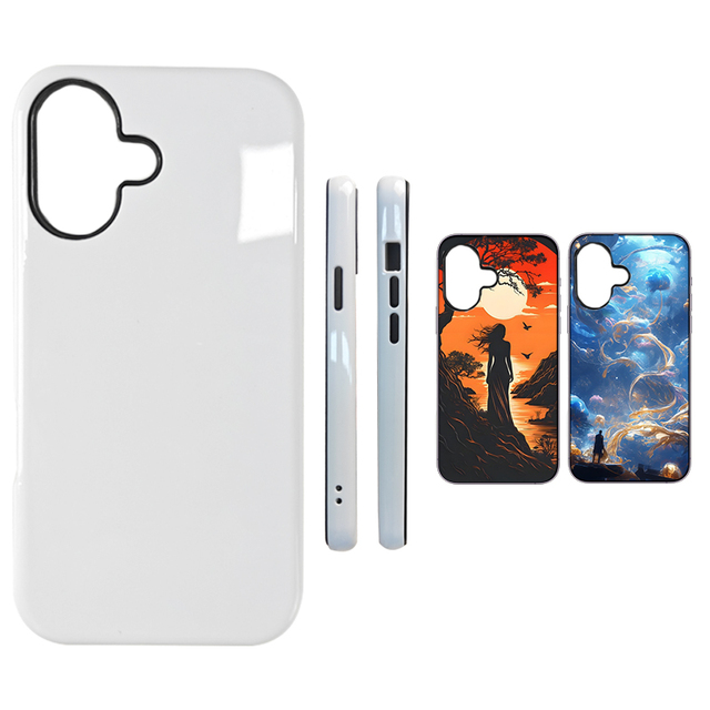 Phone Case Blanks Sublimation Coque for iphone Cell Phone Cover Blanks 3d 2d Sublimation Phone Case