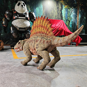 Cane Meccanico Interattivo Telecomandato, <span class=keywords><strong>Dinosauro</strong></span> Robot Animatronico Ankylosaurus con Movimenti per Parchi - Product Image 4