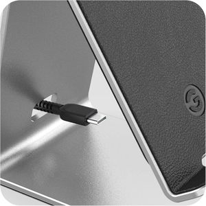 Base de Carga Inalámbrica PowerStand con Luces LED Regulables - Cargador de Escritorio para Modelos de iPhone, <span class=keywords><strong>Android</strong></span> y Galaxy - Product Image 6