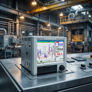 100% Neuf Endress Hauser Ecograph T RSG35 Data Manager avec 12 entrées analogiques, 6 entrées numériques, écran TFT 5,7 pouces, prise en charge OEM pour les modèles certifiés - Product Image 5