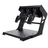 Pédales Simagic P1000i modulaires inversées triples avec option hydraulique P1000i & P1000i-RS, pédales de simulation de course avec capteur de force pour simulateur PC