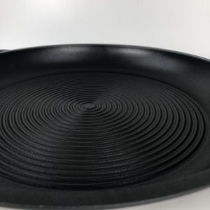 <strong>36</strong> cm Round Grill Plate Stove Griddle with Glass Lid Nonstick Seafood <strong>Paella</strong> <strong>Pan</strong> with Grips for Steak BBQ - Product Image 4