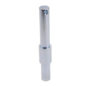 Fabricante de piezas personalizadas para torno CNC: Pasador de eje sin cabeza ranurado cuadrado, pasador galvanizado con zincado azul - Product Image 2