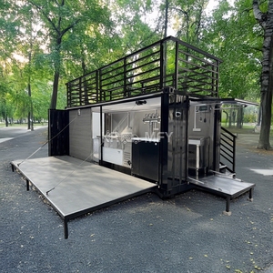 Contenedor Marítimo Móvil Contemporáneo para Restaurante de Helados, Bar de Playa, Cafetería Prefabricada, Resistente y Duradero - Product Image 6