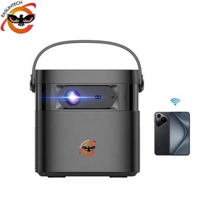 โปรเจคเตอร์ EASUNTECH M2 แบตเตอรี่ในตัว ความละเอียด Full HD 1080p DLP สำหรับโรงภาพยนตร์ในบ้าน ทีวี LED สมาร์ทพกพา 4K 3D สำหรับใช้งานกลางแจ้ง ขนาดเล็ก มาตรฐาน ROHS - Product Image 1