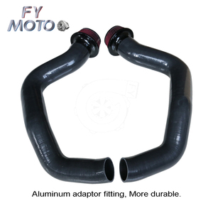 Kit de manguera negra de inducción de aire frío de admisión para BMW M8 M5 F90 F91 F92 F93 6ply 7MM de espesor - Product Image 1