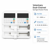 Pompe à seringue légère et silencieuse, dispositif d'injection électrique pour nouveau-nés, animaux faibles et soins vétérinaires par perfusion