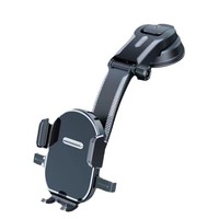 Support de téléphone de voiture rotatif personnalisé avec ventouse pour tableau de bord, hauteur réglable et flexible, pour navigation